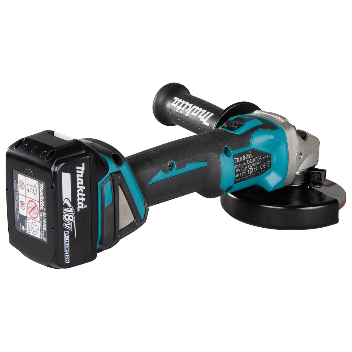 Makita DGA504 125mm šlifavimo diskas RST INOX
