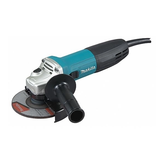 Makita GA5030R kampinis šlifuoklis su 125mm disku ir 720W varikliu profesionaliam naudojimui