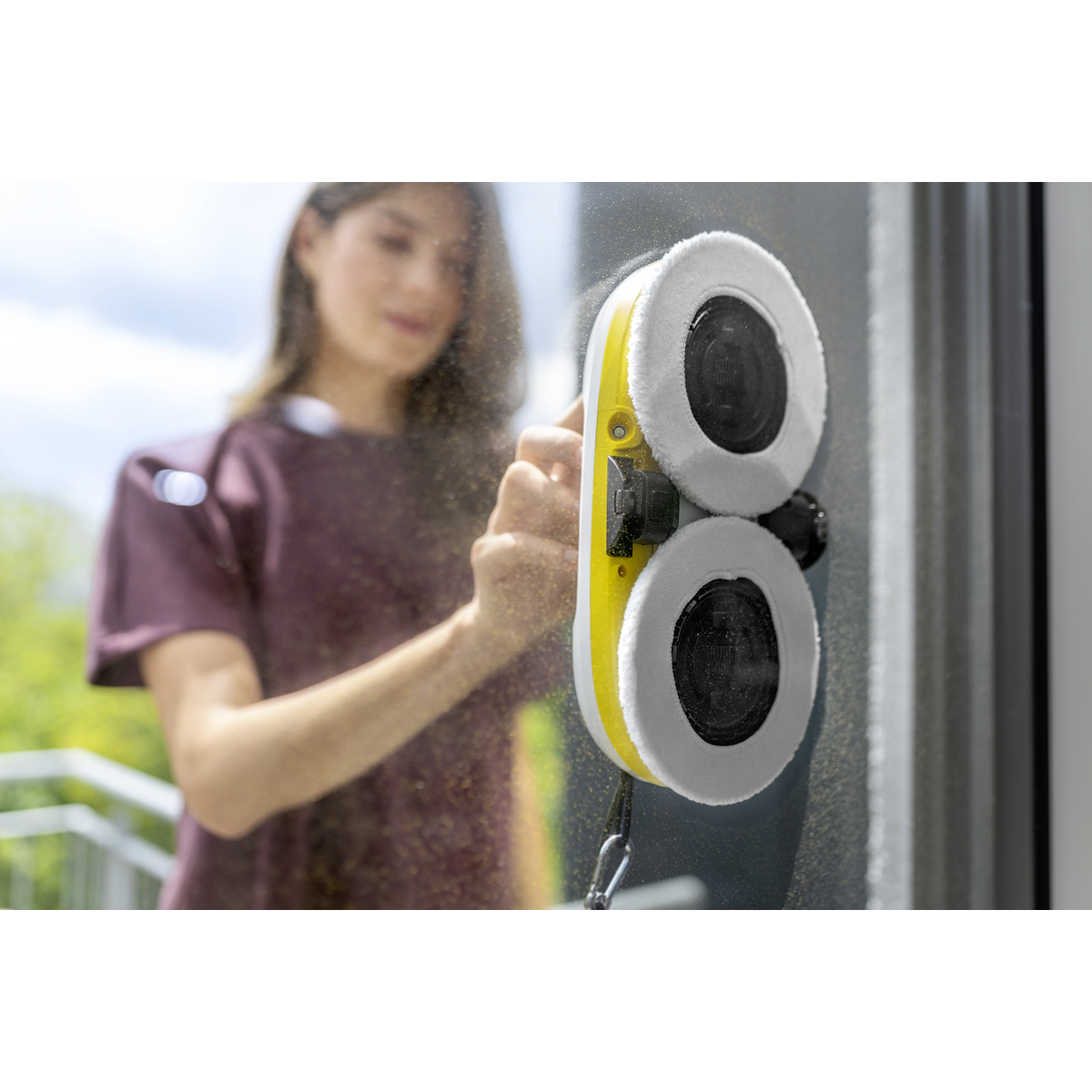 Šluosčių rinkinys Karcher 2.269-210.0 langų robotui