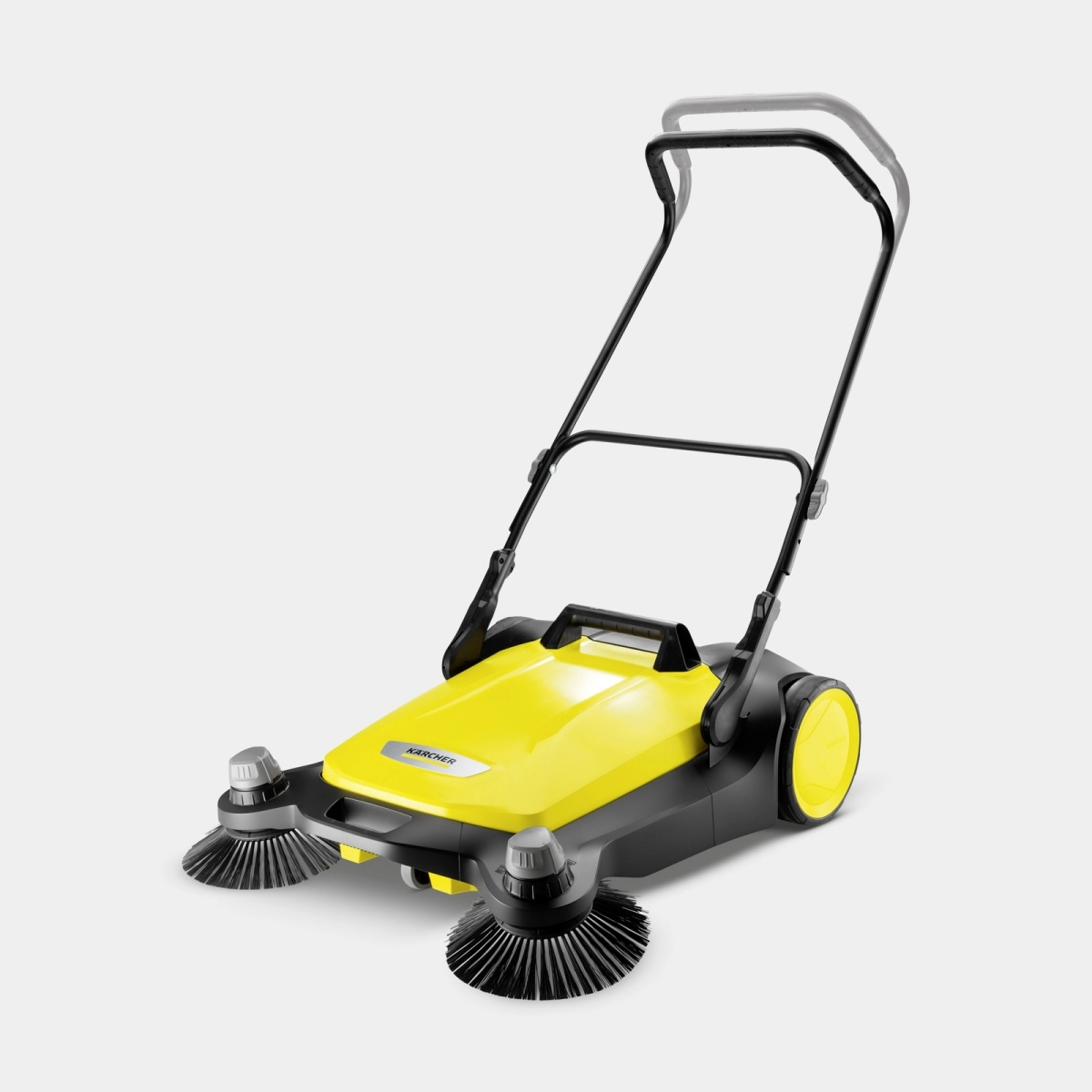 Mechaninė šluota Kärcher S6 Twin demonstruoja 860mm šlavimo plotį