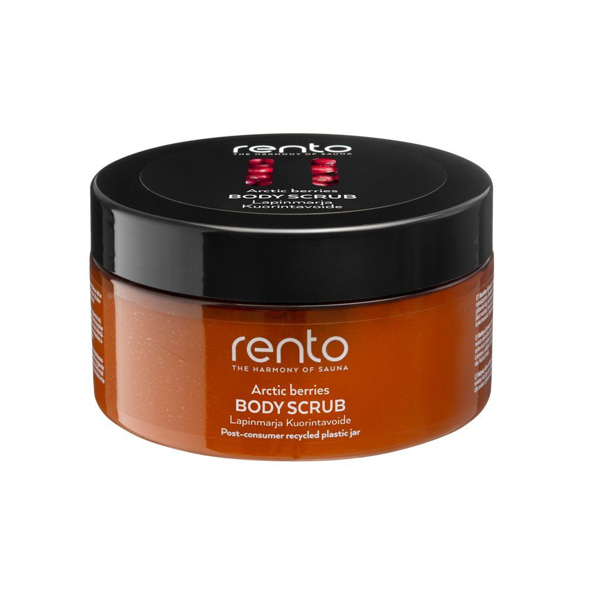 Rento arktinių uogų kūno šveitiklis 200ml su natūraliais ingredientais