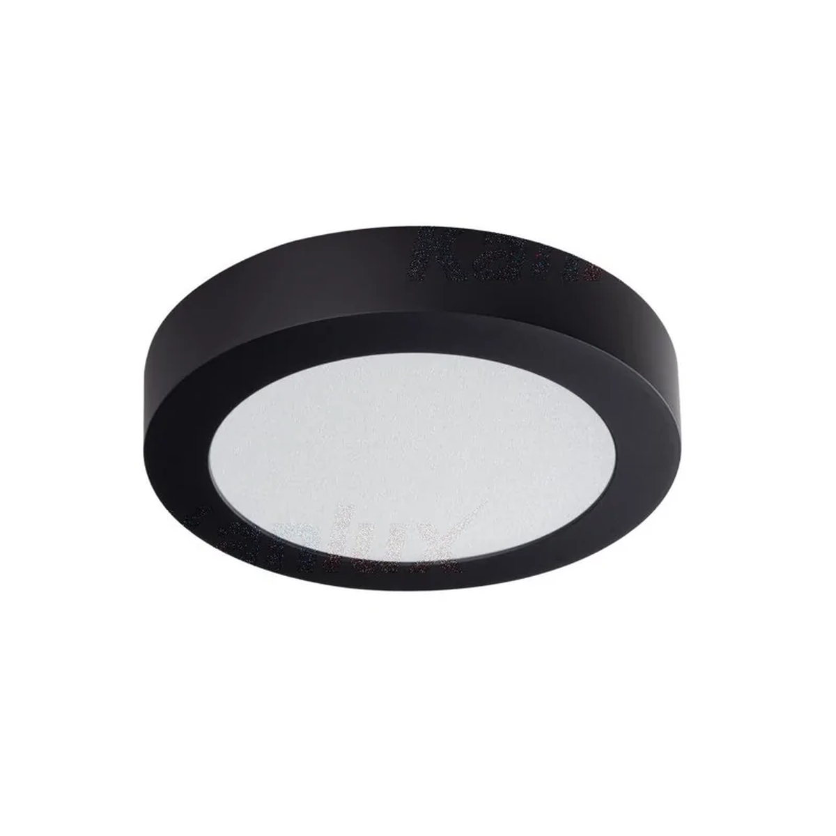 Kanlux CARSA V2 LED 12W juodas paviršinis šviestuvas su neutralia 4000K šviesa 660 liumenų