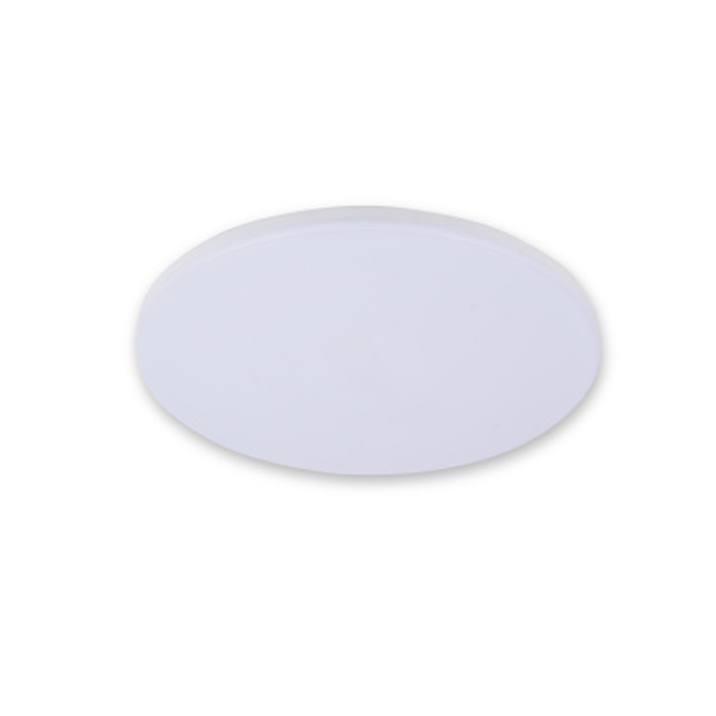Apvalus LED lubinis šviestuvas 12W 4000K baltas korpusas skersmuo 250mm paviršinis montavimas