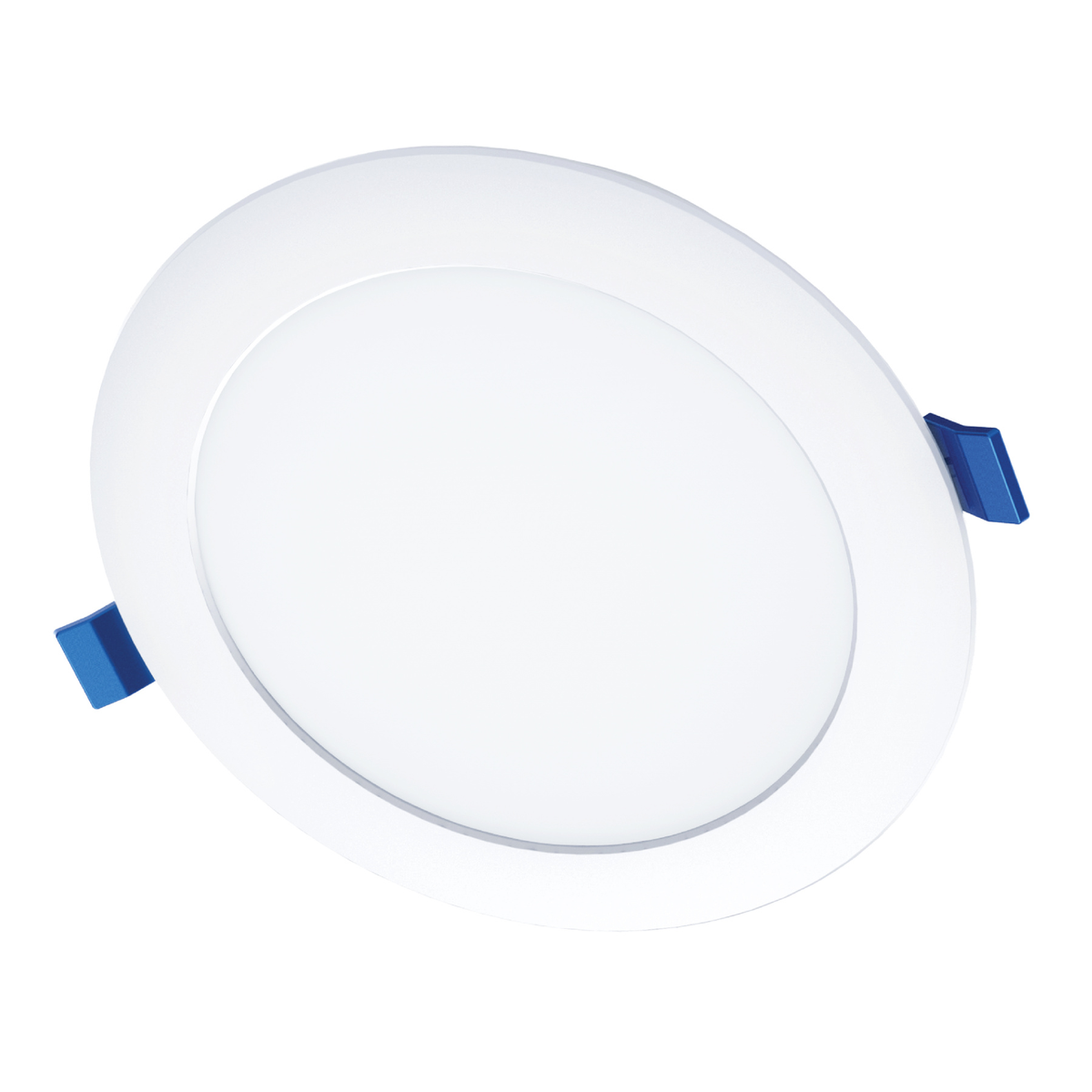 Baltas apvalus įleidžiamas LED šviestuvas 18W 4000K neutralios šviesos 225mm skersmens