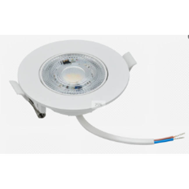 Apvalus įmontuojamas LED šviestuvas 5W 400lm 3000K šiltai balta šviesa SPECTOR LIGHT 17360S pakabinamos lubos