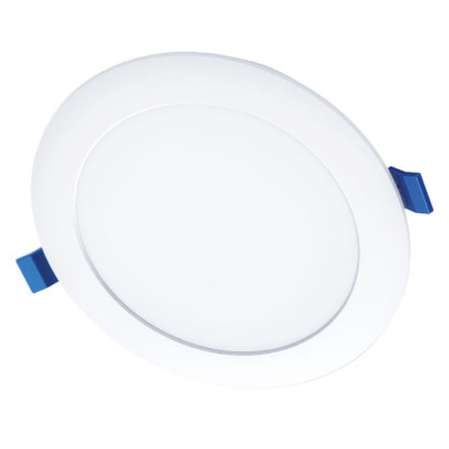 Apvalus baltas LED šviestuvas 24W 4000K įleidžiamas luboms