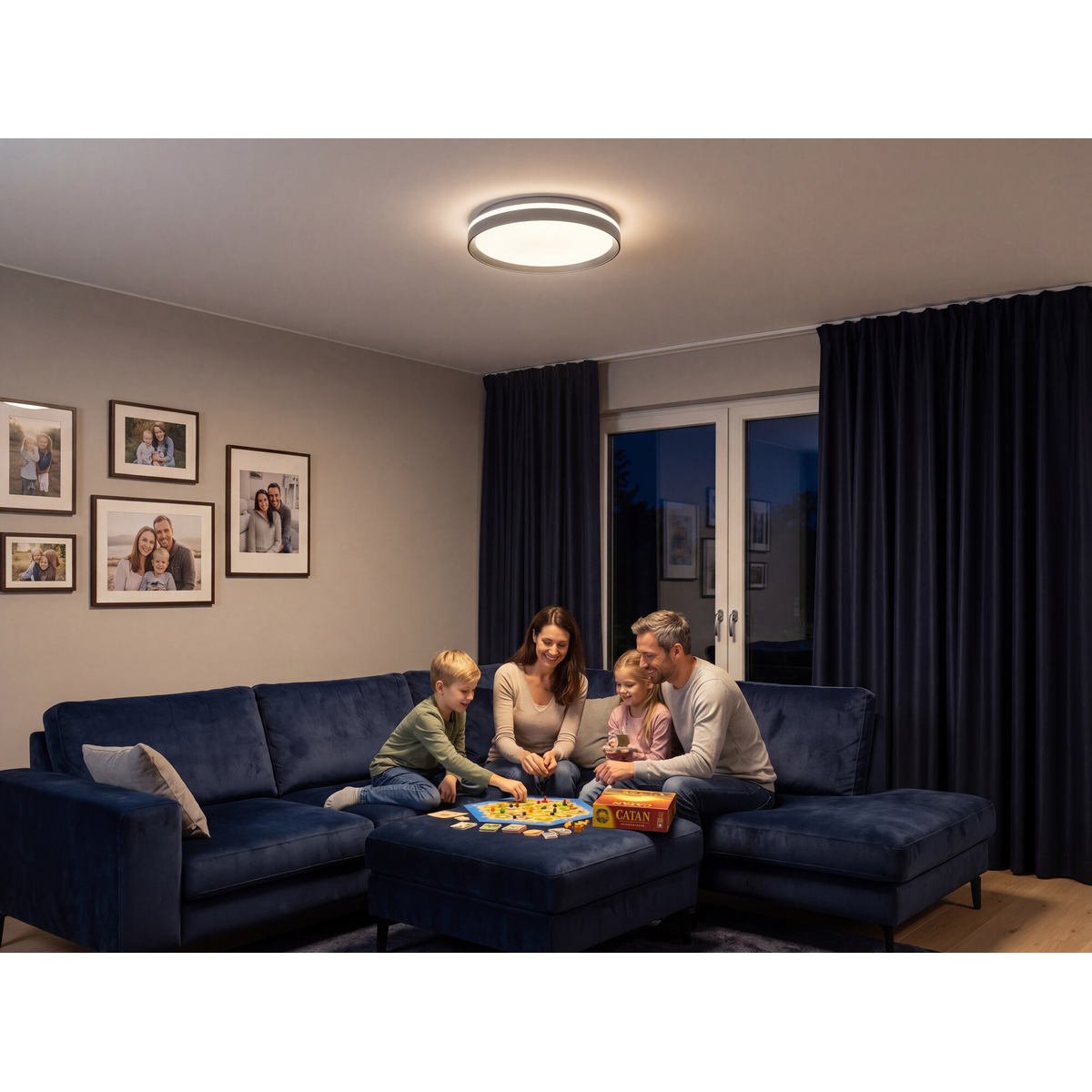 Ryškus 6500lm šviesos srautas LED šviestuvas