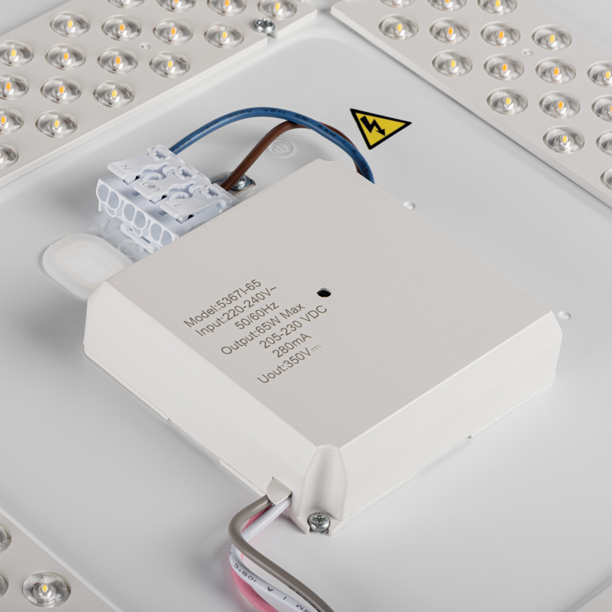 Energiją taupantis 65W LED lubinis šviestuvas