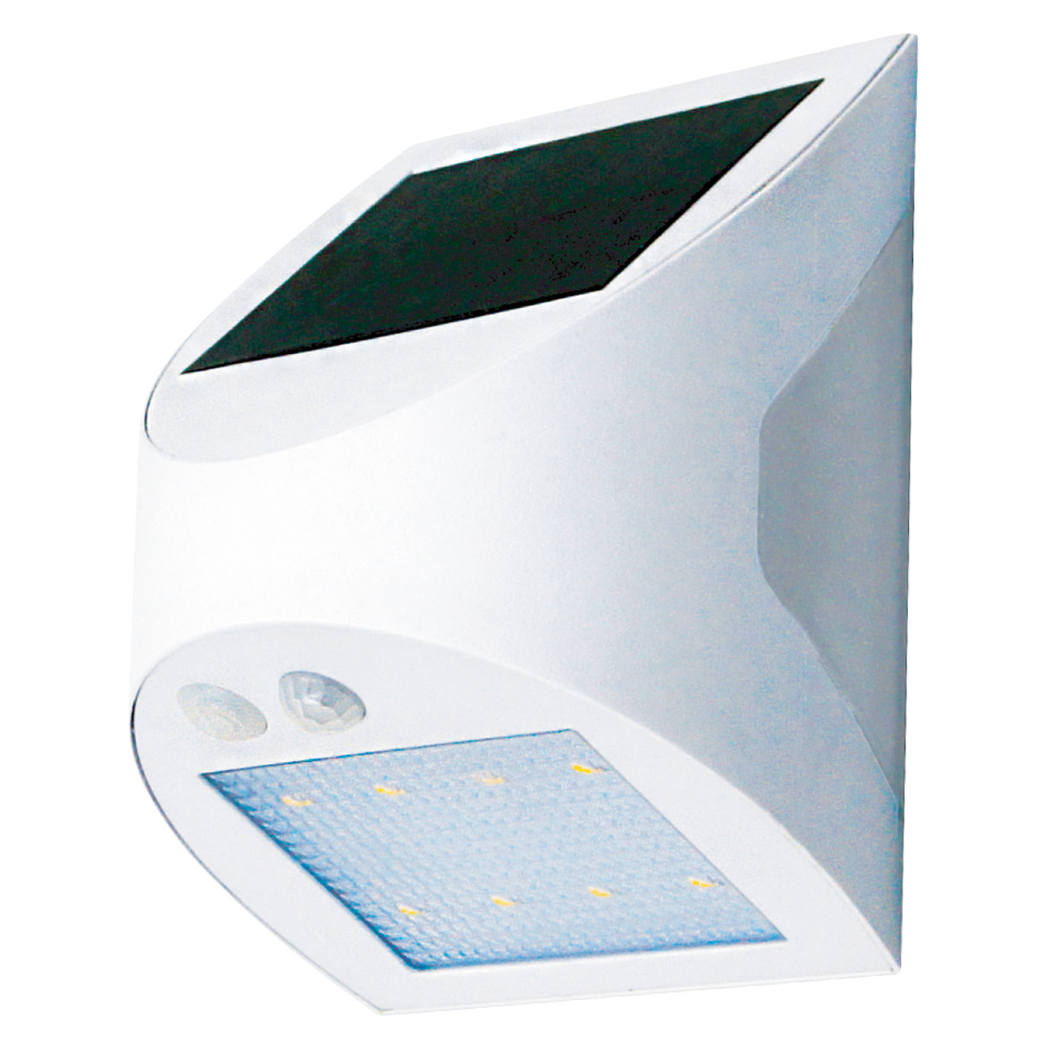 LED sodo šviestuvas su saulės baterija 3W baltos spalvos IP44 apsauga lauko apšvietimui