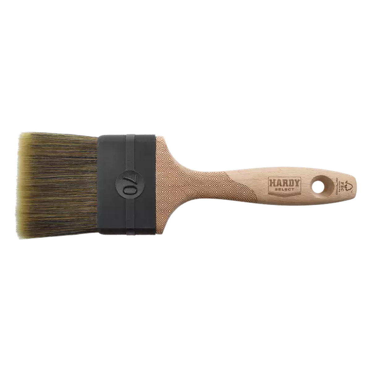 Plokščias teptukas Hardy 22 70mm dažymo darbams