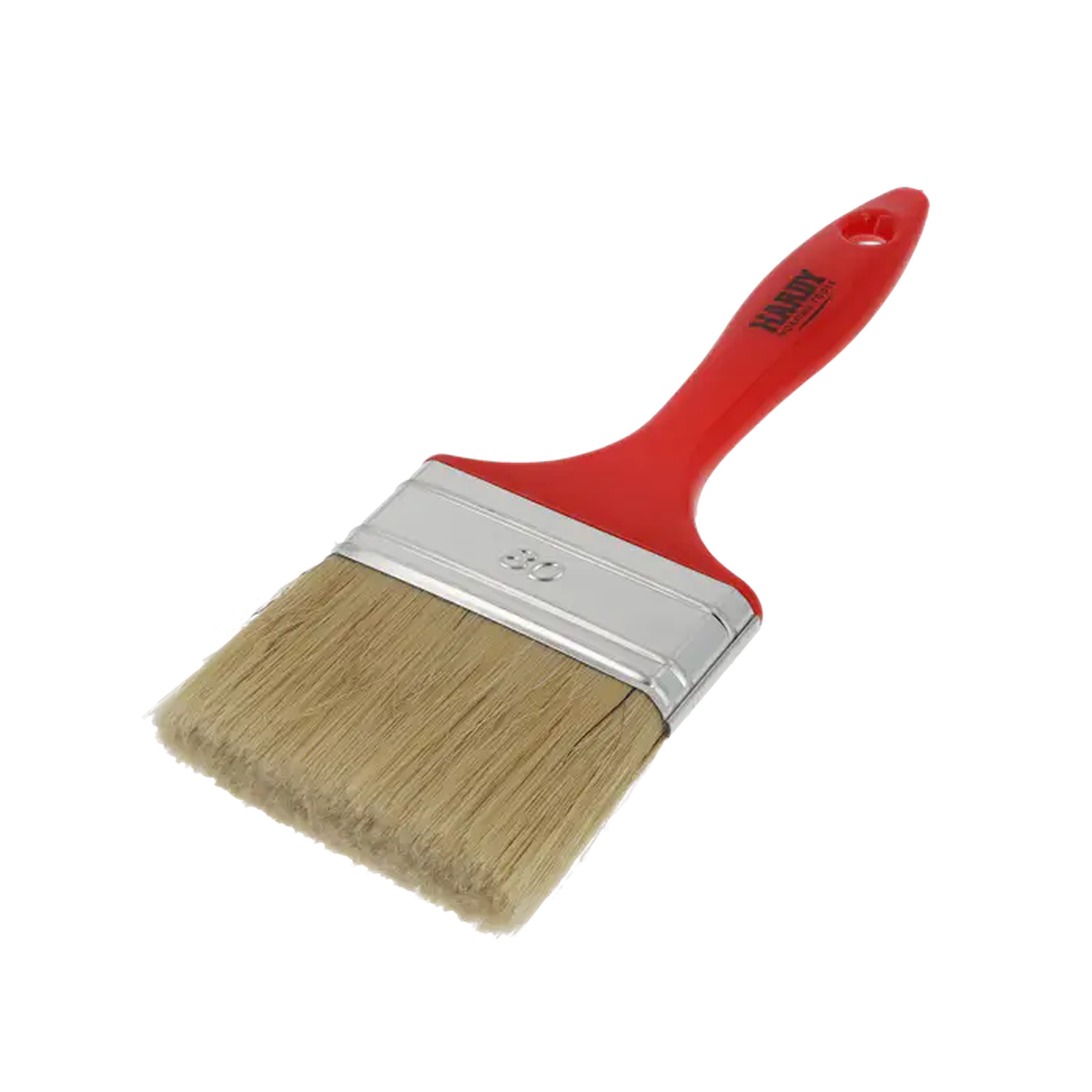 Plokščias 80MM teptukas HARDY 240 su šeriais