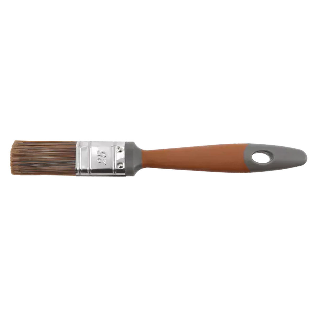 HARDY 90 2K plokščias teptukas 25mm su ergonomine dviejų dalių rankena dažymo darbams