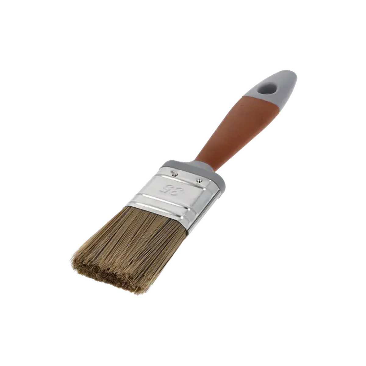 Profesionalus 35mm pločio dažymo teptukas HARDY 90 ergonomine 2K rankena
