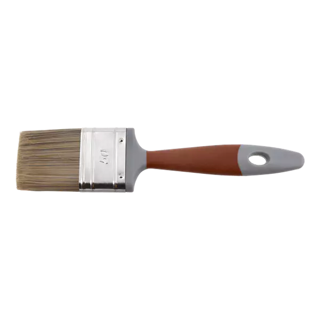 HARDY 90 2K plokščias teptukas 50mm su ergonomiška rankena dažymo darbams