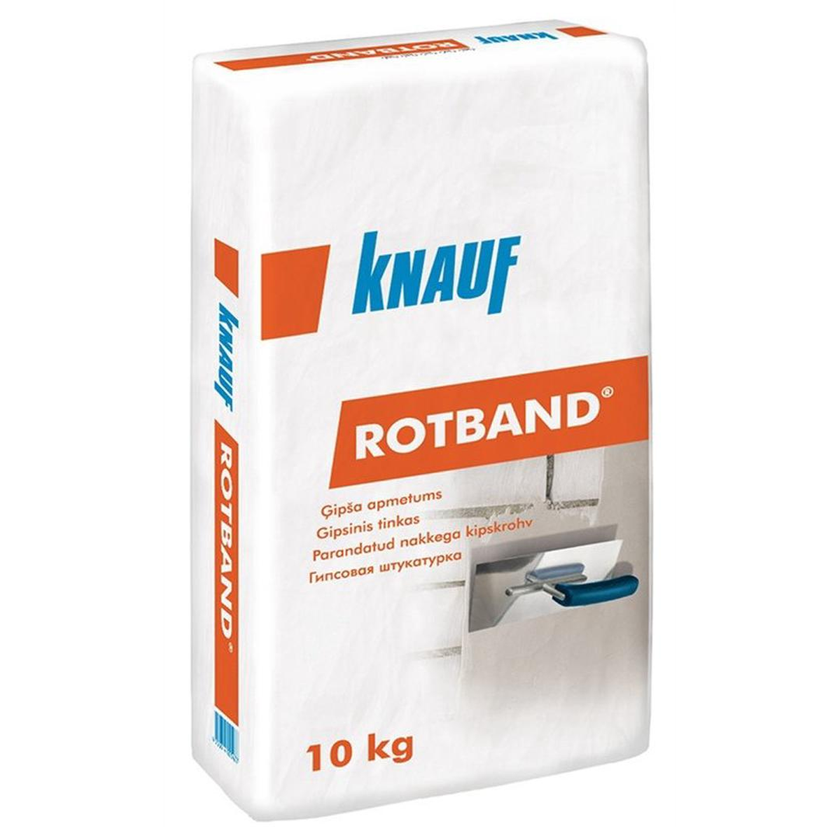 KNAUF ROTBAND tinko aplikavimas ant betoninio paviršiaus su glaistykle