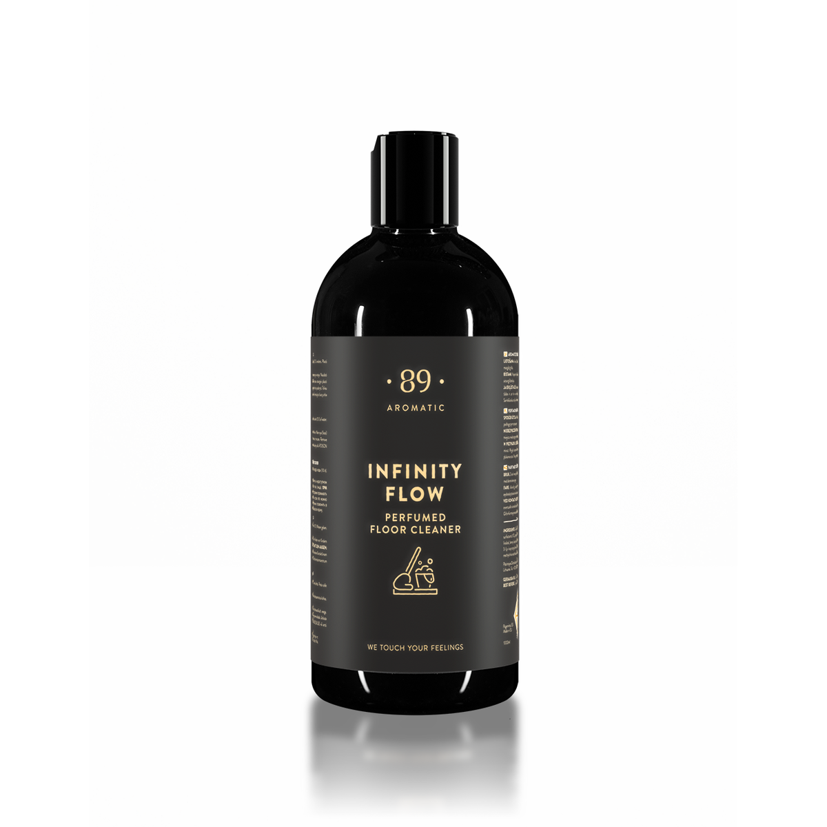 INFINITY FLOW Aromatic 89 parfumuotas grindų valiklis 1000ml butelyje su išskirtiniu aromatu
