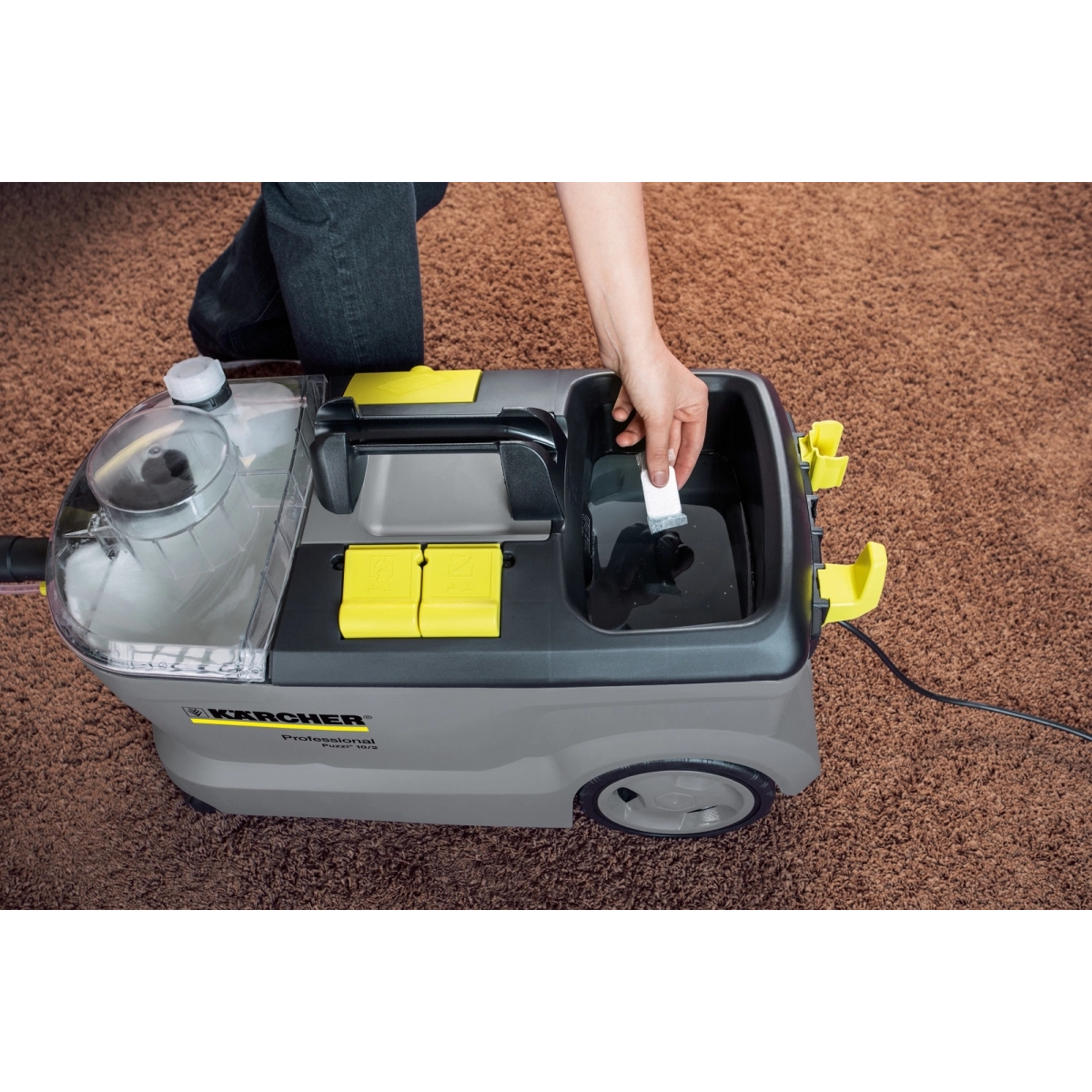 CarpetPro RM760 iCapsol kilimų valiklio tabletės 16 vnt. pakuotė su plaunančiu siurbliu