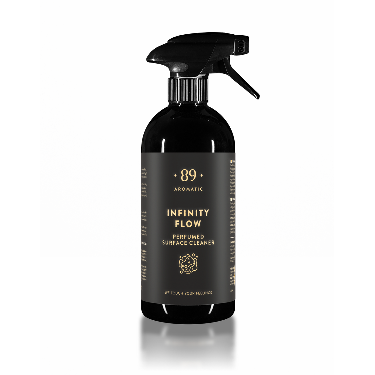 INFINITY FLOW Aromatic 89 parfumuotas paviršių valiklis 720ml butelyje su purškikliu