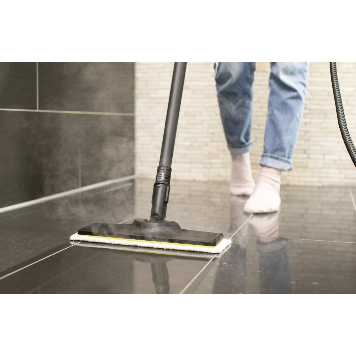 Karcher SC 3 EasyFix taškinis antgalis valo sunkiai pasiekiamas vietas