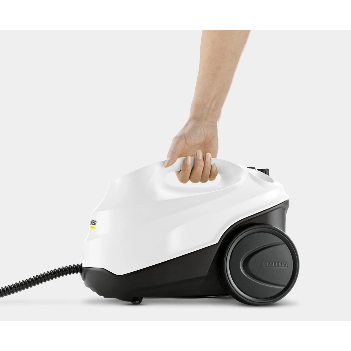 Garo valytuvas Karcher SC 3 EasyFix valo grindis su EasyFix šluoste
