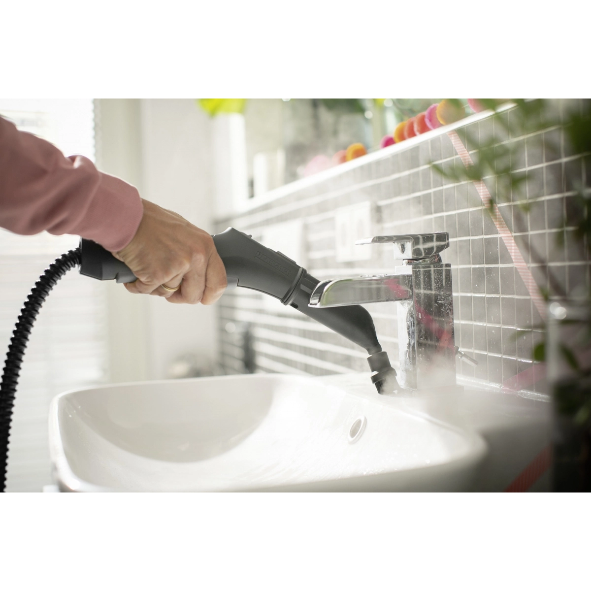 Karcher SC 3 nukalkinimo kasetė ir vandens talpos sistema