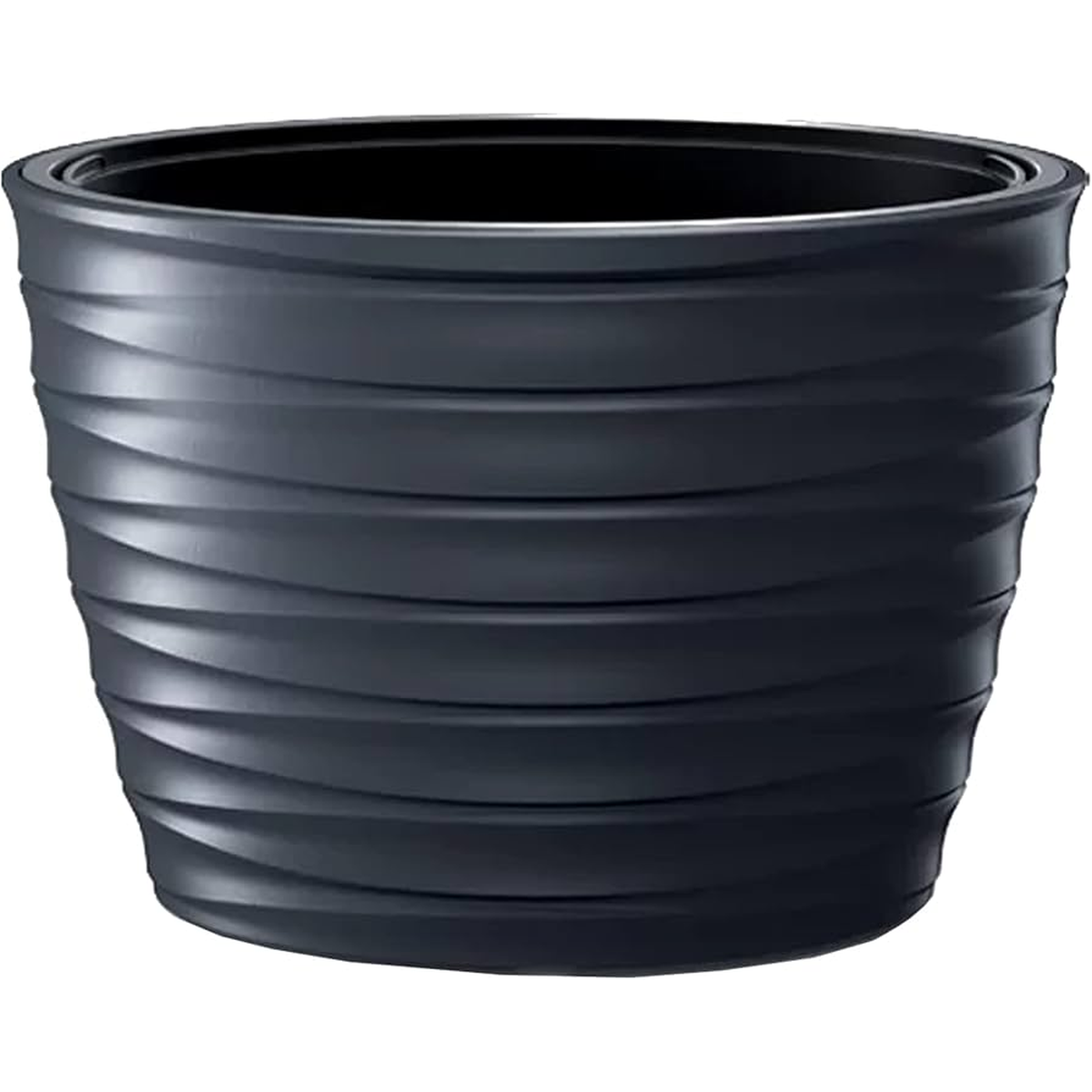 Modernus Prosperplast Freze vazonas 60cm antracitas lauko erdvėms