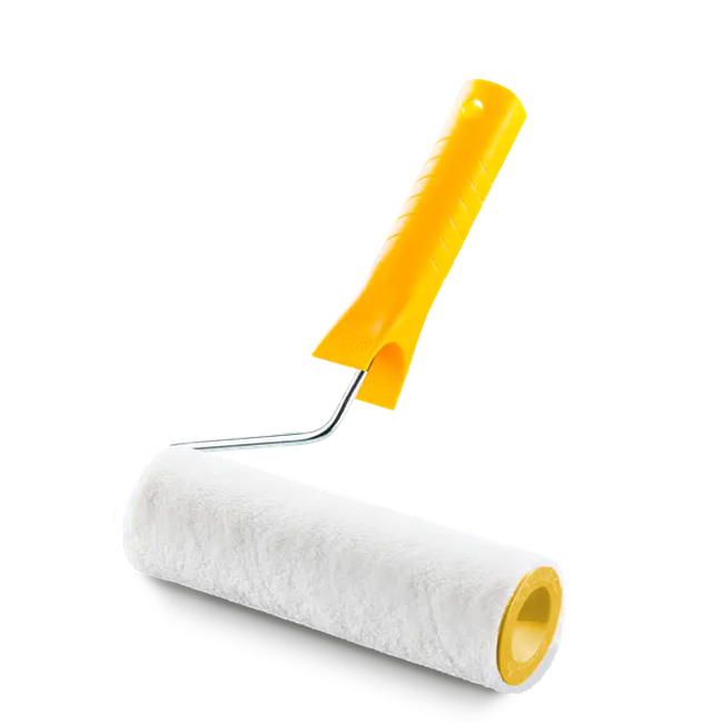 Hardy Velur MAXI 4 dažymo volelis su rankena 250mm ilgio profesionaliam lakavimui