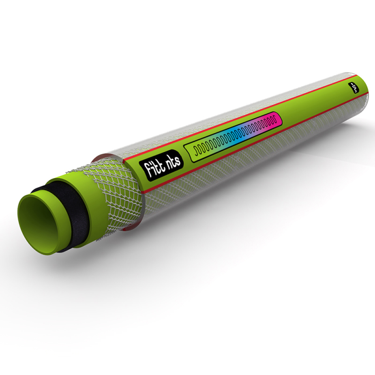 Premium FITT NTS LIME sodo žarna 1/2 colio skersmens su UV apsauga ir SKY TECH danga