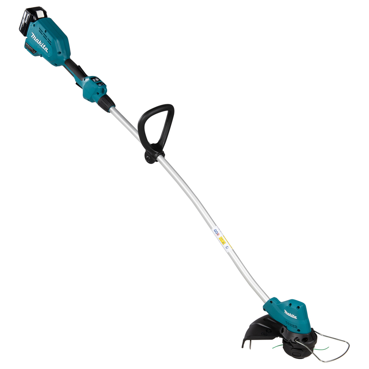 Makita akumuliatorinė žoliapjovė DUR189RT pusiau automatinė pjovimo galva