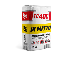 CEMENTINIS TINKAS MITTO TC400 25KG(MAŠININIS-RANKINIS)
