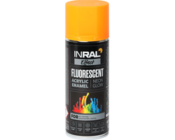 DAŽAI AEROZOLINIAI INRAL FLUORESCENT 400ML ORANŽINĖS SPALVOS