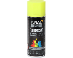 DAŽAI AEROZOLINIAI INRAL FLUORESCENT 400ML ŠVIESIAI GELTONOS SPALVOS