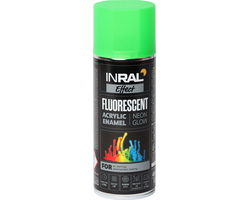 DAŽAI AEROZOLINIAI INRAL FLUORESCENT 400ML RYŠKIAI ŽALIOS SPALVOS