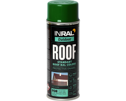 DAŽAI AEROZOLINIAI INRAL ROOF 400ML SAMANINĖS SAPLVOS RAL6005