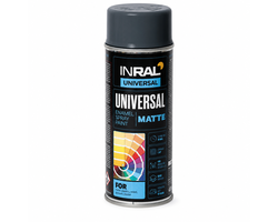 DAŽAI AEROZOLINIAI INRAL UNIVERSAL 400ML ANTRACITO SPALVOS RAL7016