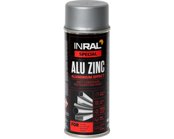 DAŽAI METALUI AEROZOLINIAI INRAL ALU ZINC 400ML SIDABRINĖS SPALVOS