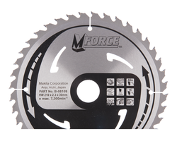 DISKAS PJOV. MEDIENAI MAKITA M-FORCE B-32079 210X30MM.
