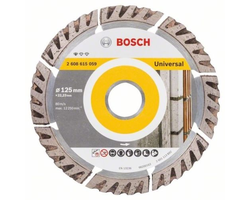 DISKAS PJOVIMO BETONUI DEIMANTINIS BOSCH UNIVERSAL 125X22.23MM. 2608615059