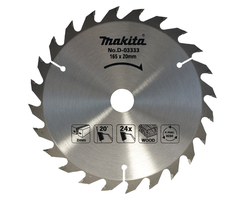 DISKAS PJOVIMO MEDIENAI MAKITA D-03333 165X20MM. 24T