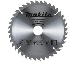DISKAS PJOVIMO MEDIENAI MAKITA D-64967 190X30MM.