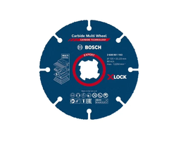 DISKAS PJOVIMO UNIVERSALUS BOSCH 125X1MM. X-LOCK