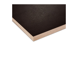 FANERA DRĖGMEI ATSPARI 1250X2500 (ĮV. STORIAI) W/F LYGI/RIFLIUOTA RUDA