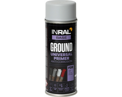 GRUNTAS ANTIKOROZINIS AEROZOLINIS INRAL GROUND 400ML PILKOS SPALVOS