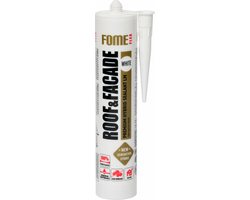 HERMETIKAS FOME FLEX ROOF&FACADE 300ML BALTOS SPALVOS