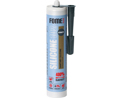 HERMETIKAS FOME FLEX SANITARY SILICONE 102 310ML ANTRACITO SPALVOS