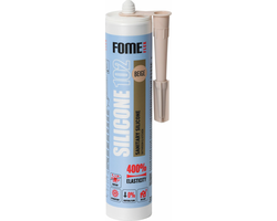 HERMETIKAS FOME FLEX SANITARY SILICONE 102 310ML SMELIO SPALVOS