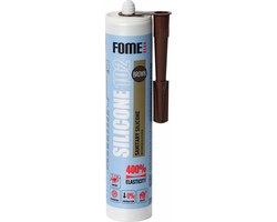 HERMETIKAS FOME FLEX SANITARY SILICONE 102 310ML RUDOS SPALVOS