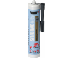 HERMETIKAS FOME FLEX SANITARY SILICONE 102 310ML PILKOS SPALVOS