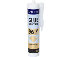 KLIJAI MONTAŽINIAI POINT 96 280ML SKAIDRŪS