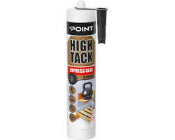 KLIJAI MONTAŽINIAI POINT HIGH TACK 290ML JUODOS SPALVOS
